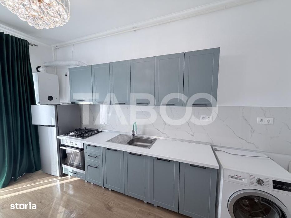 Garsoniera 37,5 mp utili etaj 2 parcare balcon boxa Selimbar Sibiu