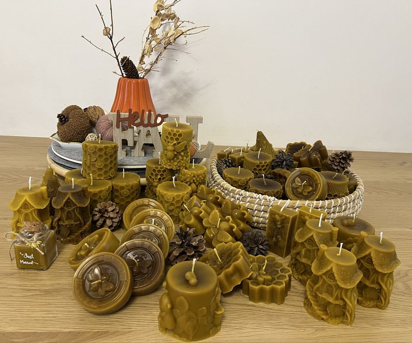 Свещи от пчелен восък