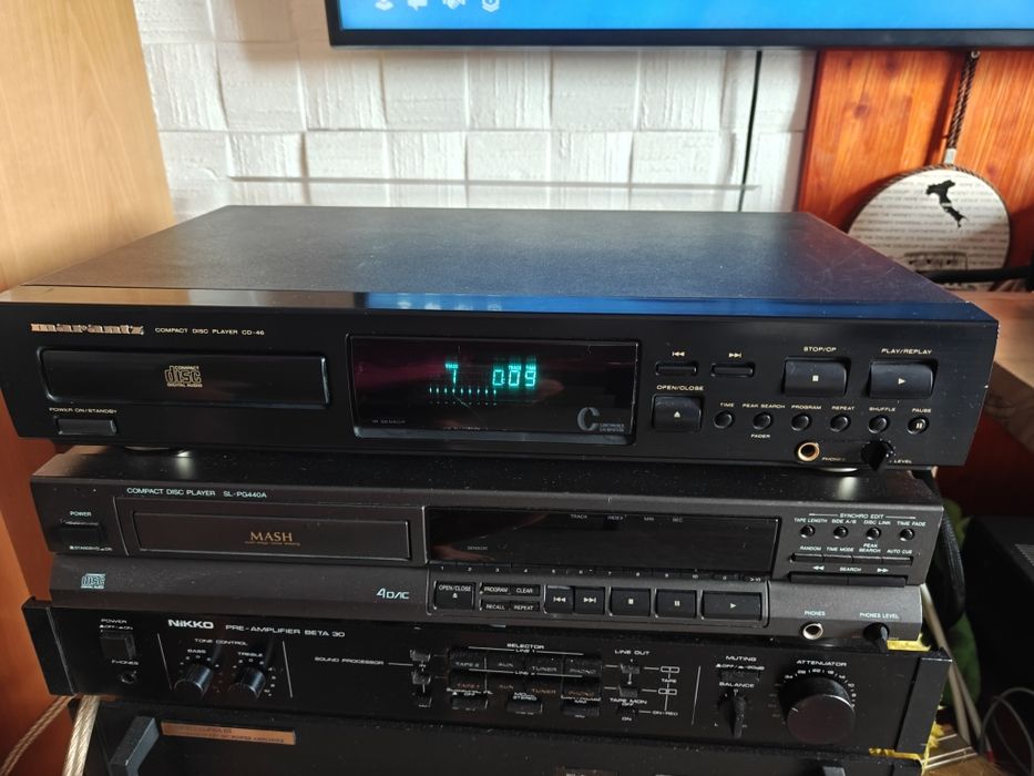 Marantz cd  46   cd player de top, telecomanda