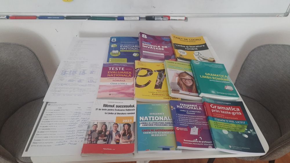 Meditații la Limba  română și Matematică pentru Evaluarea Națională aț