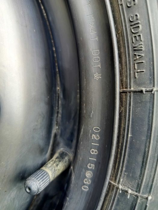 резервна гума патерица за Субару 5х114.3 или 5х100, 17 или 16 цола