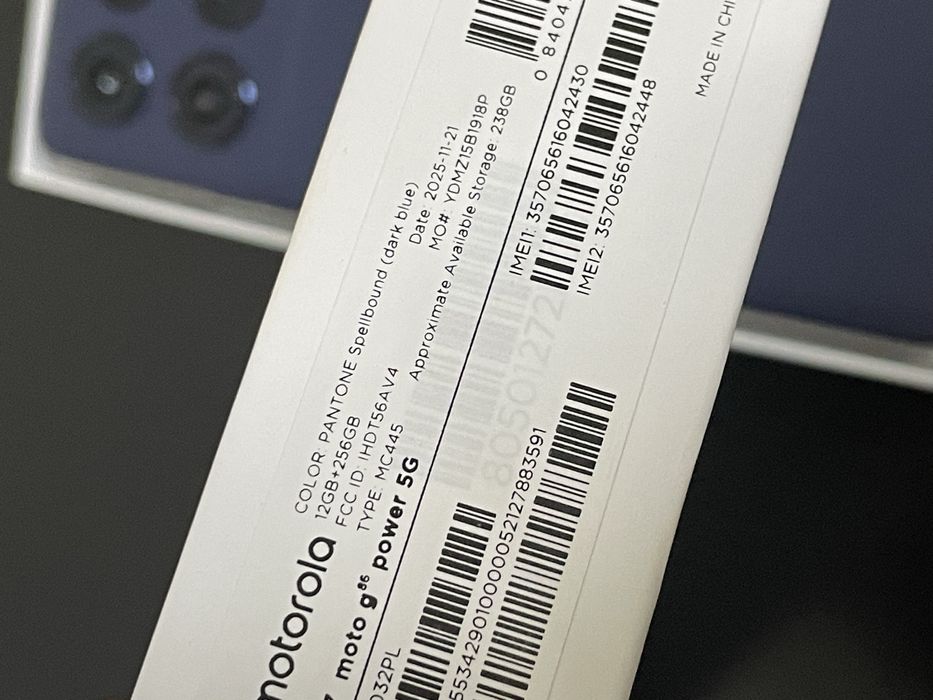 Motorola g86 power 5g 12gb ram