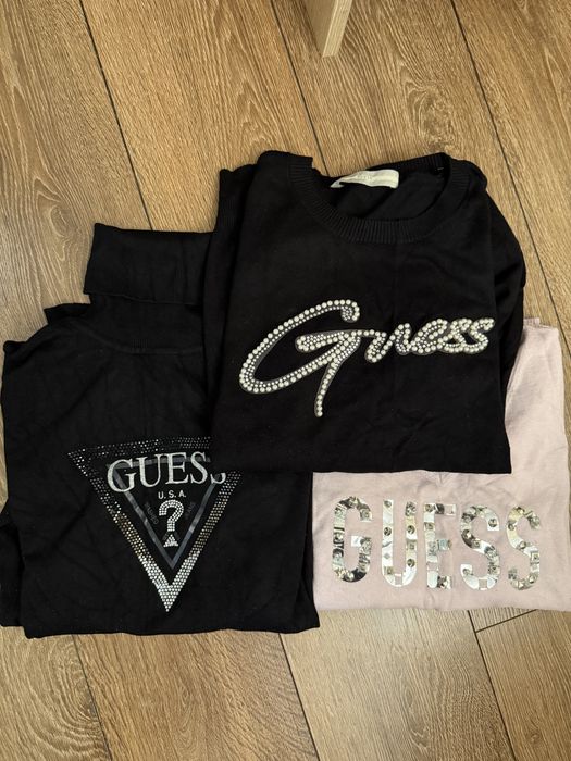 Рокля и пуловери на Guess