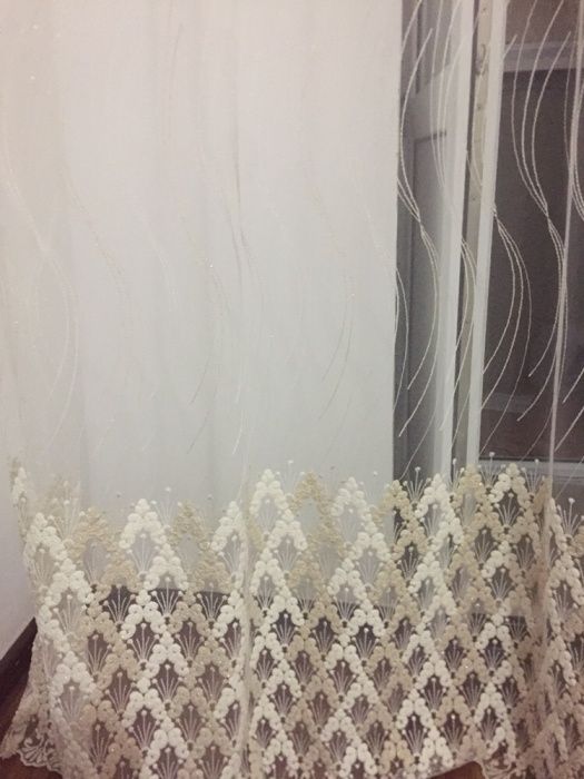 Тюль, 5,5 м, выс.2,7,2,8,3 -3 полож