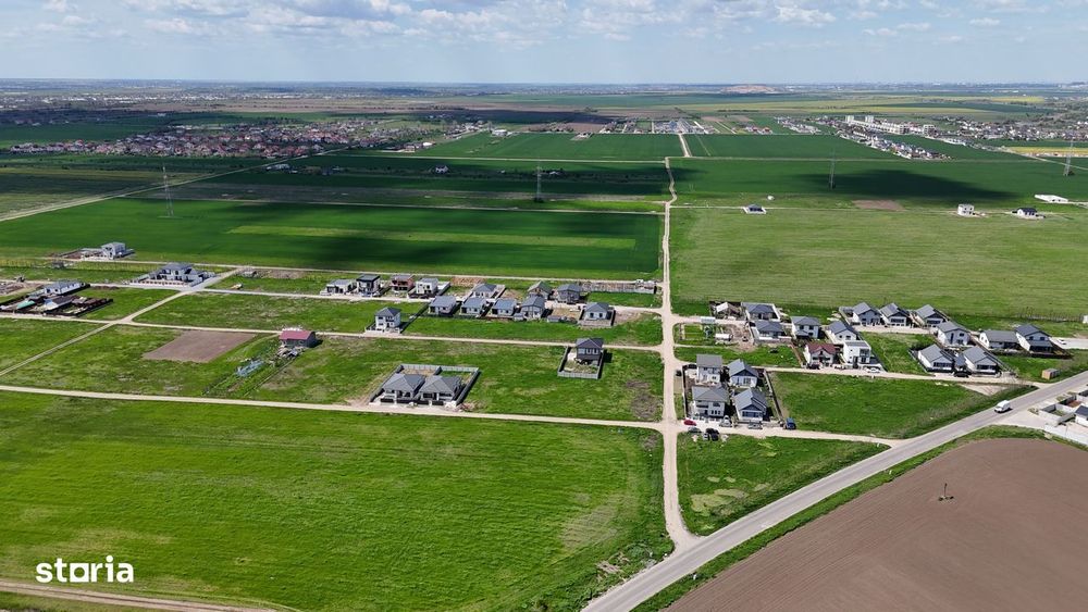 Teren intravilan GAZ+CURENT, aproape de Bucuresti, Berceni Ilfov