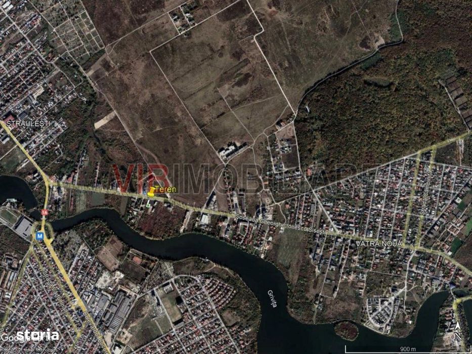 Baneasa - Sisesti Stradal, teren intravilan, suprafata 571 mp