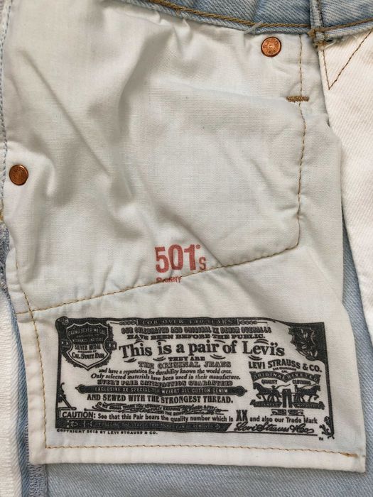 Jeans Levi's 501 Skinny - Bicolor