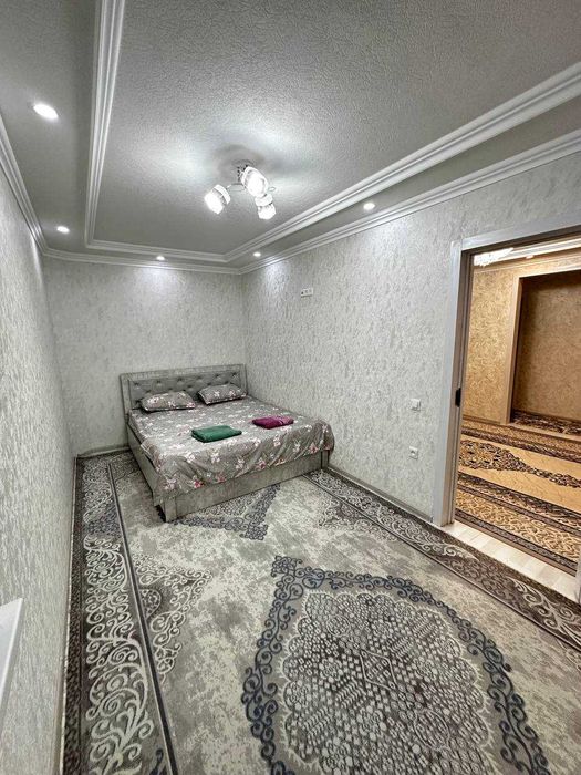 Ижарага 2х хонали Кунлик квартиралар бор Вокзал томонда (Партъезд)