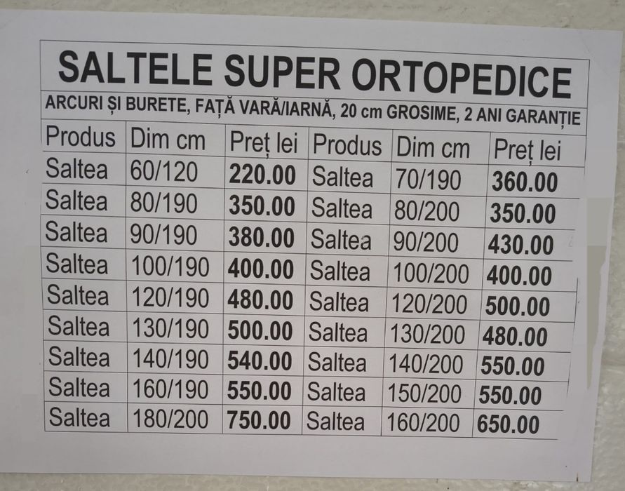 Saltele super ortopedice