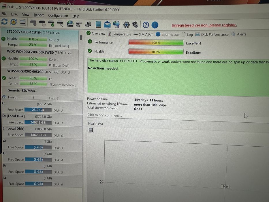 HDD Hard Disk Seagate 2TB