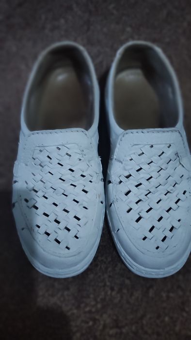 Туфли летние кожаные тигина