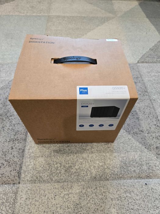 ЧИСТО НОВ NAS Synology DS920+ / 4 Bay