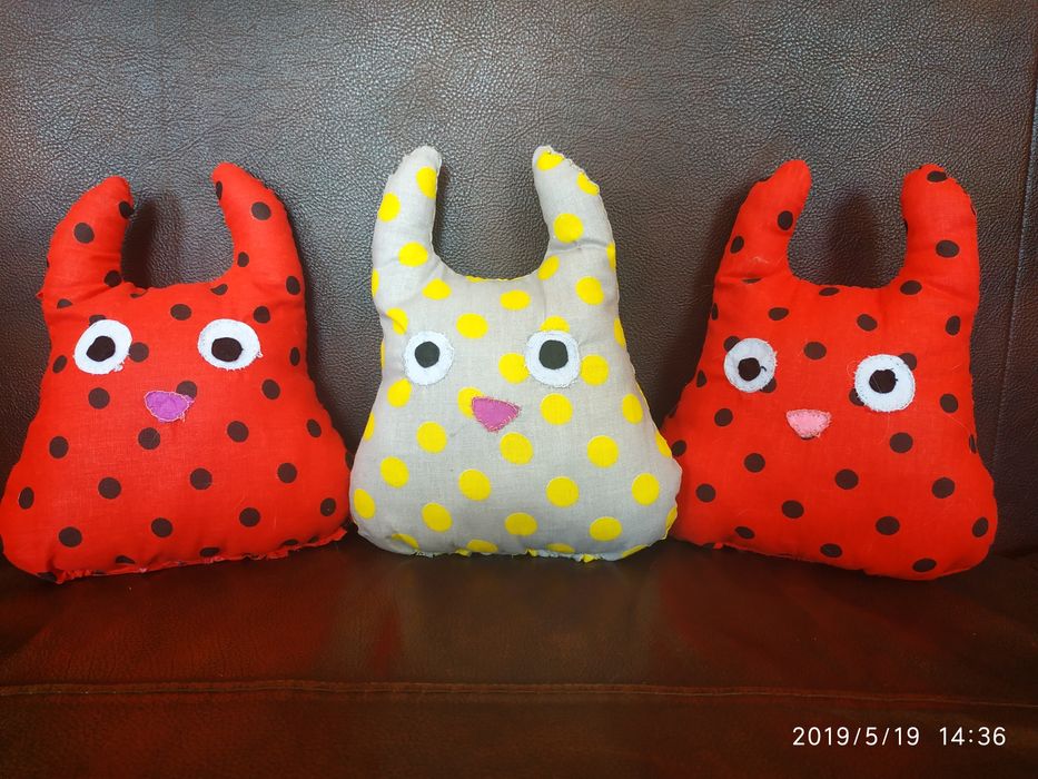 мягкие игрушки котики