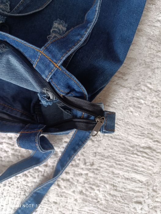 Джинсовая  сумка