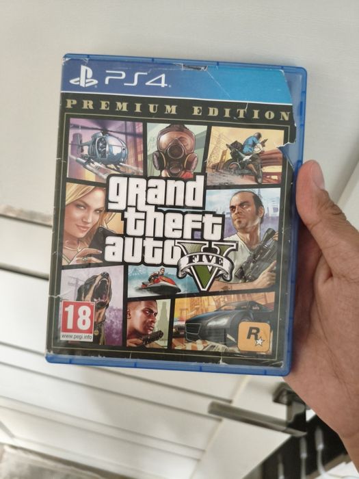 ГТА 5 PS4-PS5 оригинальный диск