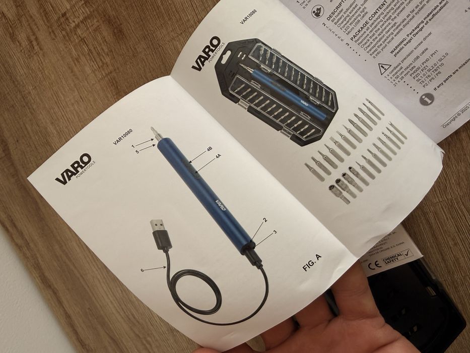 Surubelnita electrica VARO