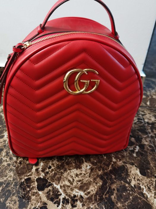 Ghiozdan Gucci rosu