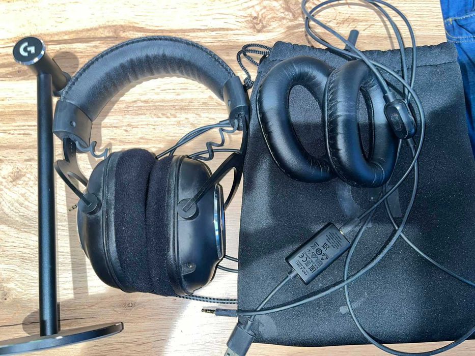 Logitech Pro X слушалки с 1 година гаранция Цена:45 евро