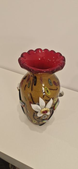 Vaza din sticla de Murano