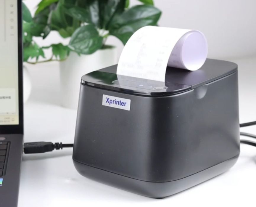 Chek printer, Termoprinter Xprinter XP‑58IIT, XP-365B, XP-Q80A — компа