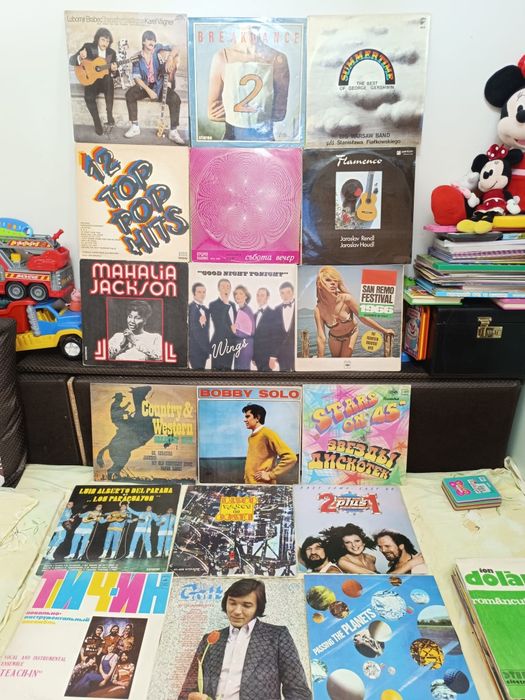 Discuri vinil muzică ușoară străină