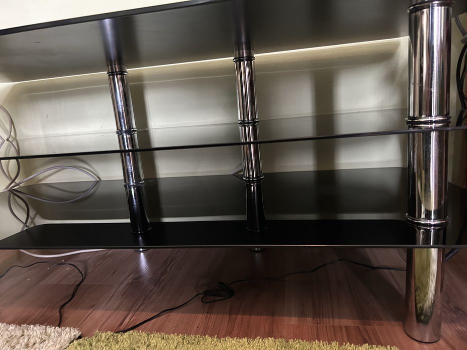 Comoda TV masa televizor din sticla securizata