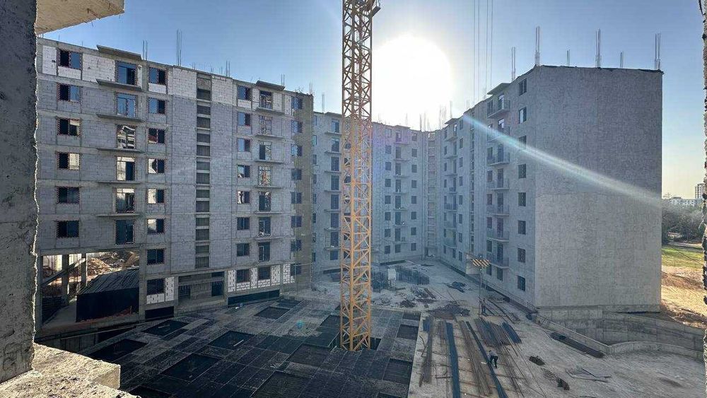 (Добрый) PARKENT GARDENS, 90 м², 3/3/8, Комфортная и тихая жизнь