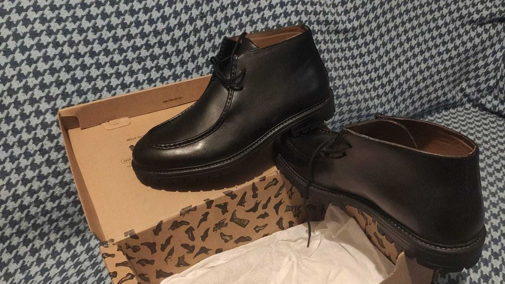 ghete barbati JONES piele naturala