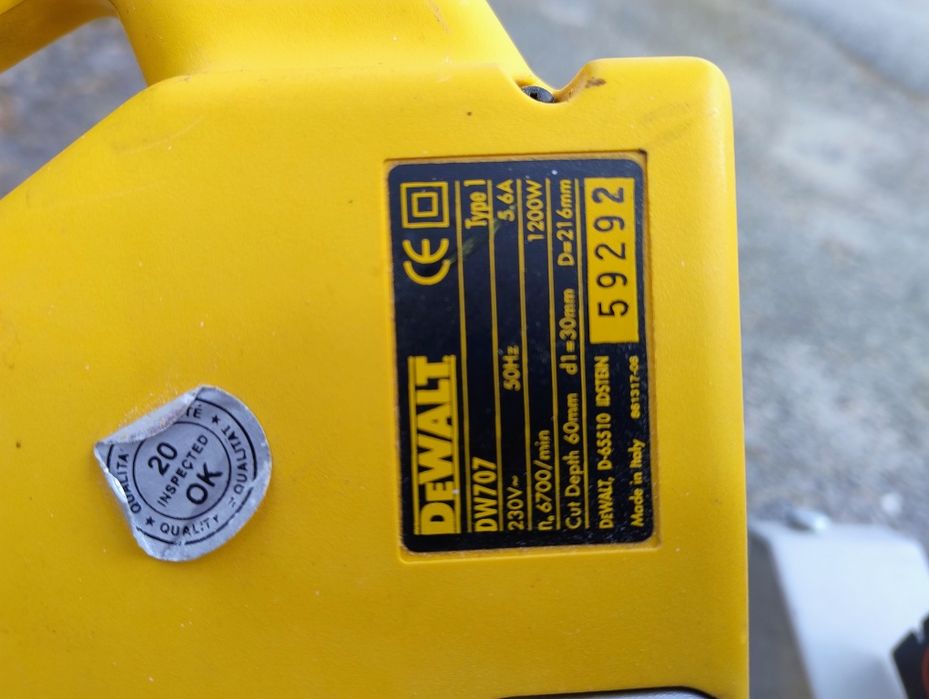 Dewalt циркуляр/пендула