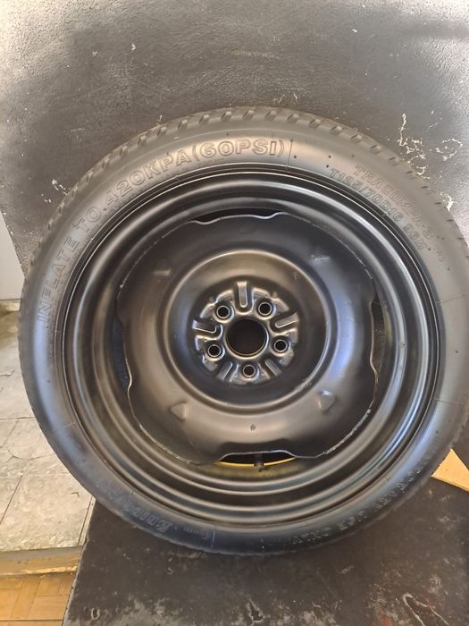 Roata de rezerva slim Toyota Prius MG 3 Daihatsu Xenia Mazda 2  5x100