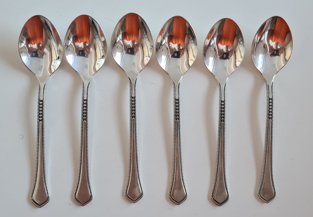 Посребрени лъжици за кафе, СССР, Естония