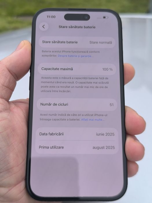 iPhone 16+ Plus,100% bateria,Impecabil, iPhone 16