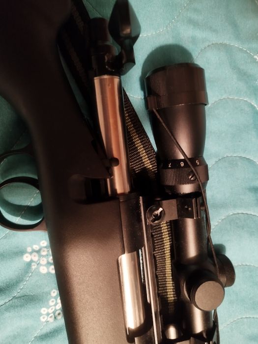 Airsoft mb03well upgradat 175m/s + luneta