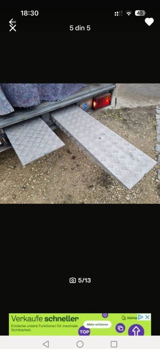 Patforma auto 2600 kg