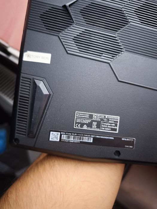 MSI Pulse GL66 – i7‑11800H, 16GB RAM, RTX 3050 4GB, 1TB SSD – Gaming L