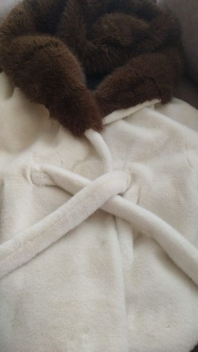 Шуба из эко меха