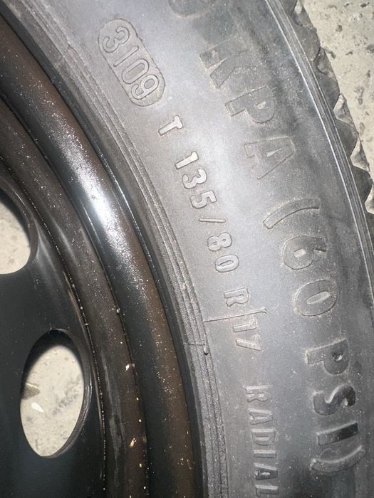 Roata rezerva mercedes slim