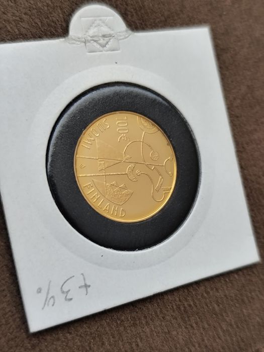 100 златни евро Финландия(Suomi)