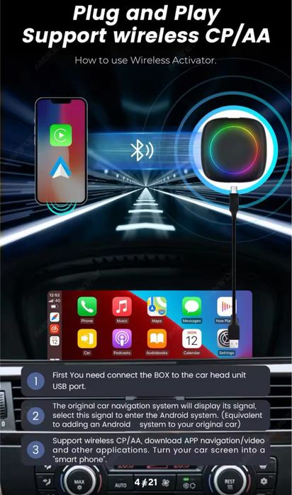 Android AI BOX For BMW ID6 ID7 ID8 ID8.5 ID9