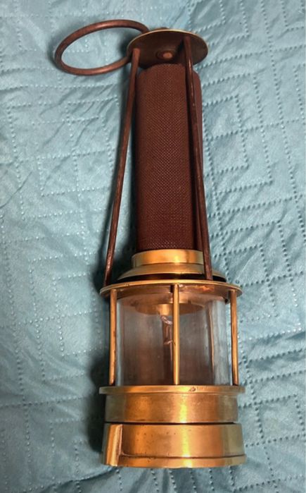 Lampa de mina antica