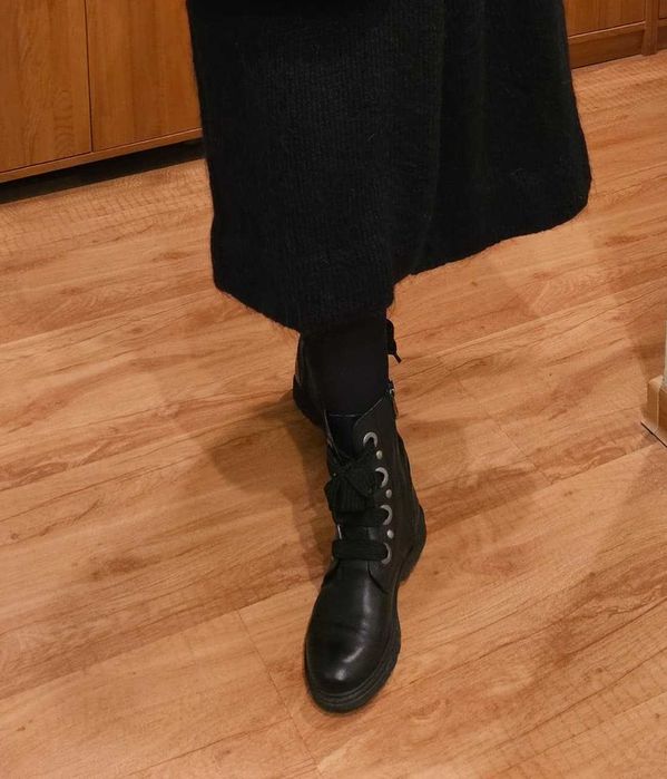 Кожаные ботинки, 39 размер, производство Marco Tozzi