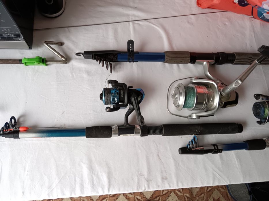 Undițe pescuit Cu mulinetă