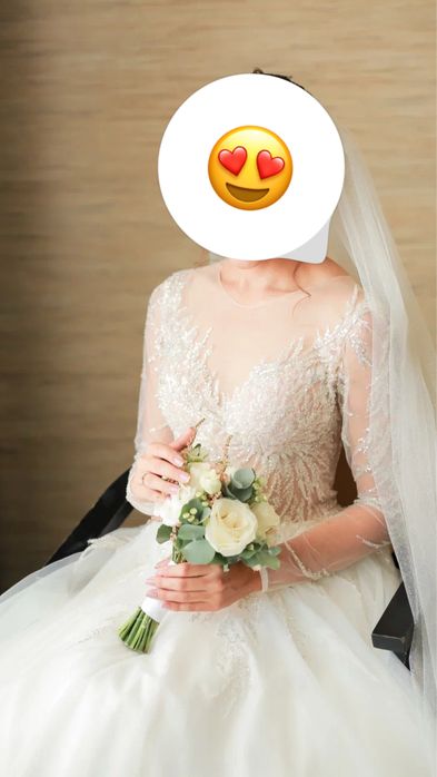 Свадебное платье от Helena Nabokina