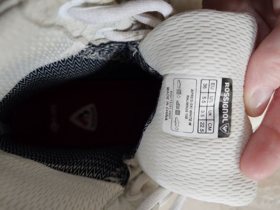 Cizme de zăpadă Rossignol, Podium alb 36