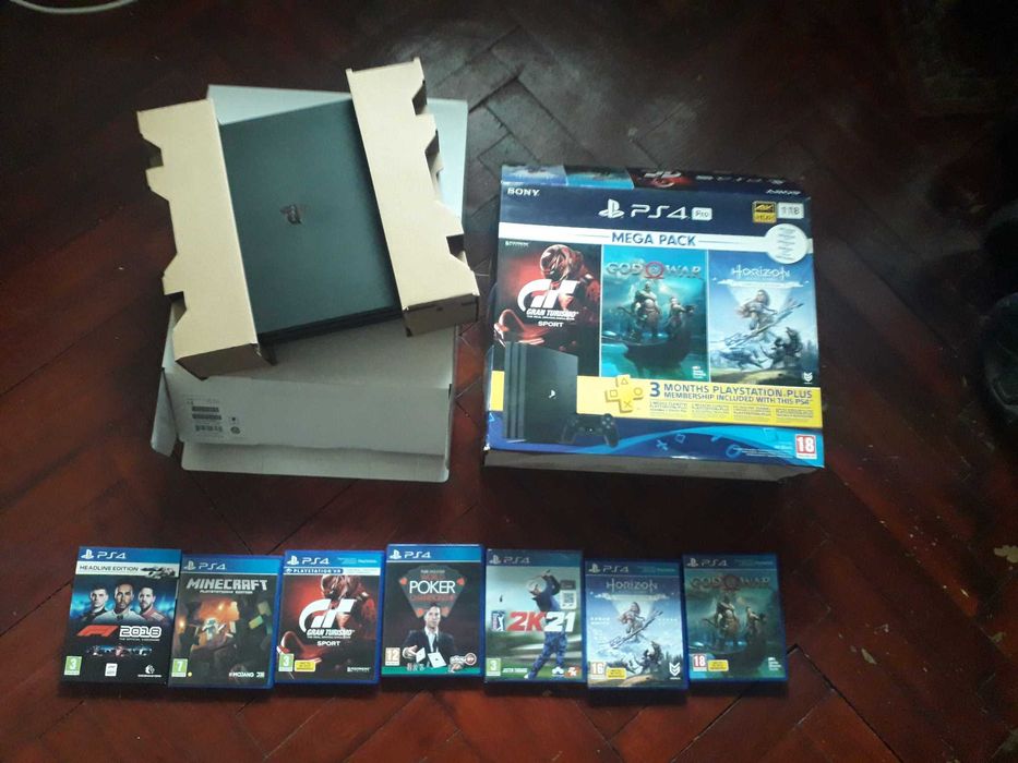 Vand jocuri Playstaton 4 si bonus dau o consola