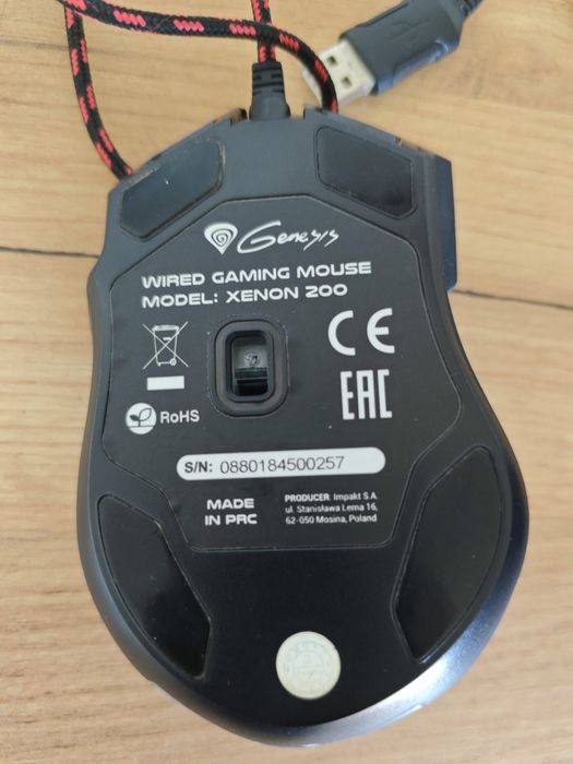 Mouse gaming Natec Genesis Xenon 200