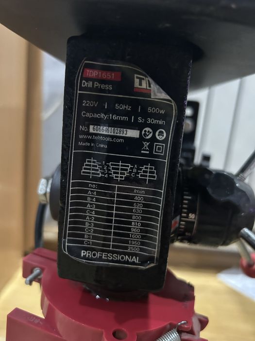 TEH вертикально-сверлильный