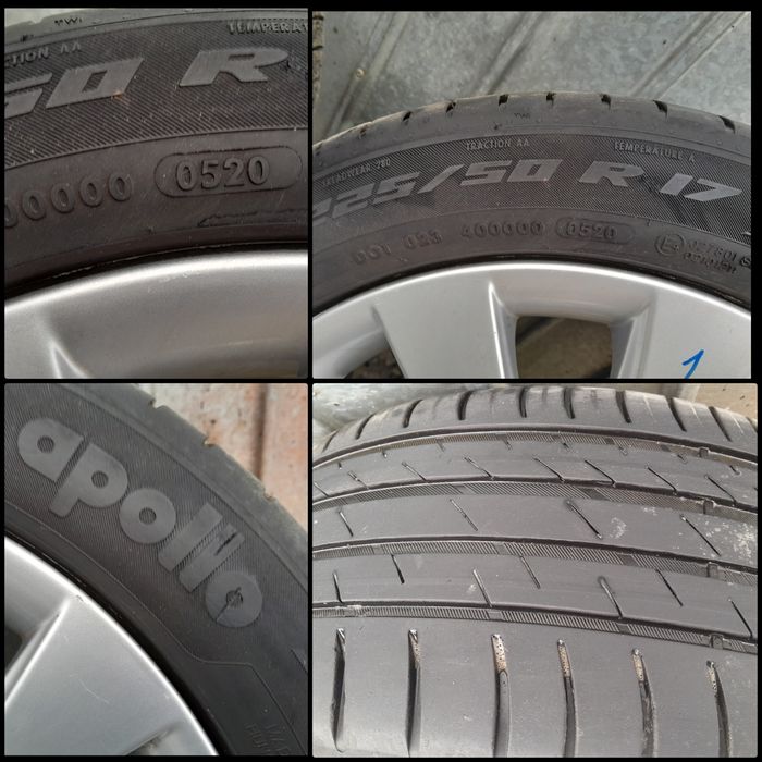 Jante aliaj și Anvelope vara  bmw /17
