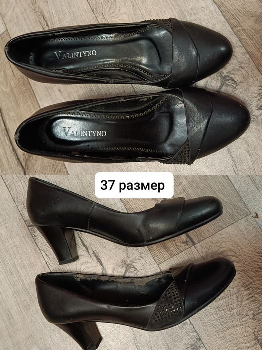 Отдам туфли 37 размер, босоножки 38 размер
