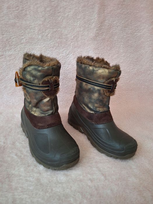 Crocs J2 Cizme inalte piele 32 cu lana Geox Ghete 31 iarna impermeabil